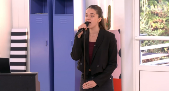 Evaluation de Julie dans la "Star Academy 2024", le 4 novembre