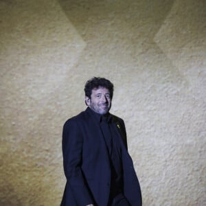 Patrick Bruel lors d'une cérémonie organisée par le Conseil des institutions juives de France (CRIF) en hommage aux victimes des attentats du Hamas du 7 octobre 2023 contre Israël, à l'occasion du premier anniversaire de l'événement, à Paris, le 7 octobre 2024. © Jack Tribeca / Bestimage