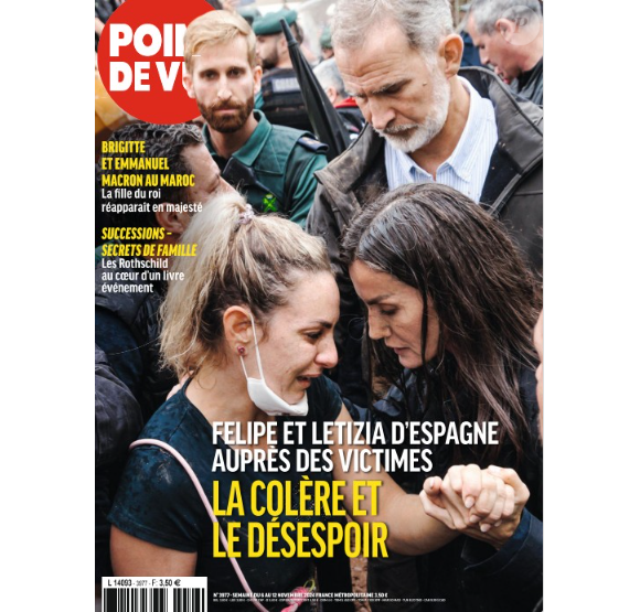 Couverture du magazine "Point de Vue" du 5 novembre