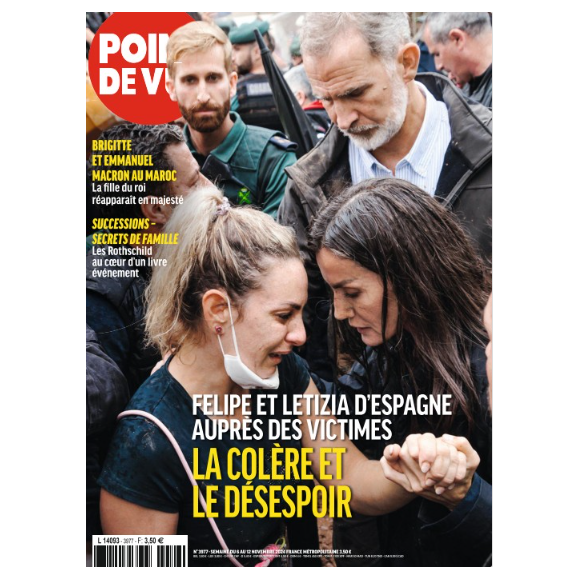 Couverture du magazine "Point de Vue" du 5 novembre