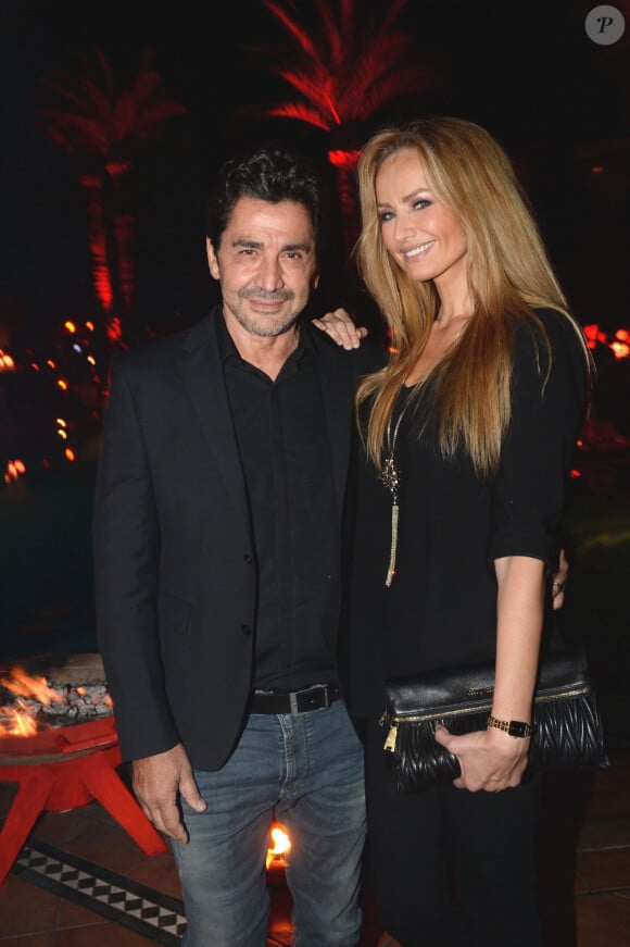 Selon nos confrères, Marc Lavoine aurait "rejoint" sa dulcinée à Marrakech, où est niché le Palais Ronsard, qu'elle continue de diriger avec son ex-époux Aram Ohanian, le papa de sa fille Nina.
Exclusif - Adriana Karembeu avec son ex-mari Aram Ohanian au cocktail "Aftershow" dans le cadre du festival Marrakech du Rire 2016. Marrakech, le 3 juin 2016. © Bellak Rachid/Bestimage No