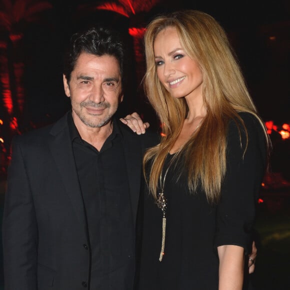 Selon nos confrères, Marc Lavoine aurait "rejoint" sa dulcinée à Marrakech, où est niché le Palais Ronsard, qu'elle continue de diriger avec son ex-époux Aram Ohanian, le papa de sa fille Nina.
Exclusif - Adriana Karembeu avec son ex-mari Aram Ohanian au cocktail "Aftershow" dans le cadre du festival Marrakech du Rire 2016. Marrakech, le 3 juin 2016. © Bellak Rachid/Bestimage No