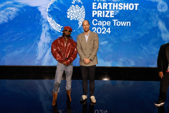 Le prince William, prince de Galles, participe à la cérémonie de remise des prix Earthshot 2024 au Cap (Afrique du sud), le 6 novembre 2024. © Mirrorpix / Bestimage 