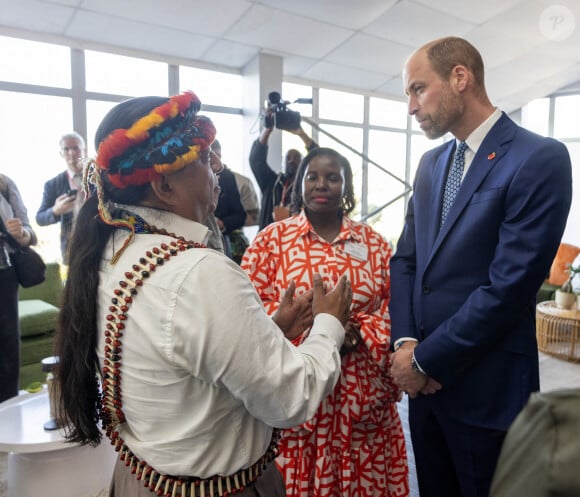 Prince William (prince de Galles) au Wildlife Global Showcase àThe Lookout le 5 novembre 2024 à Cape Town. © Ian Vogler/MirrrPix/Bestimage