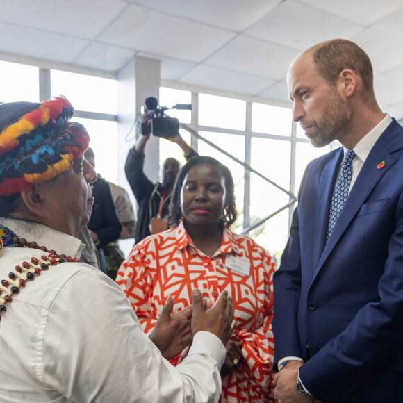 Prince William (prince de Galles) au Wildlife Global Showcase àThe Lookout le 5 novembre 2024 à Cape Town. © Ian Vogler/MirrrPix/Bestimage