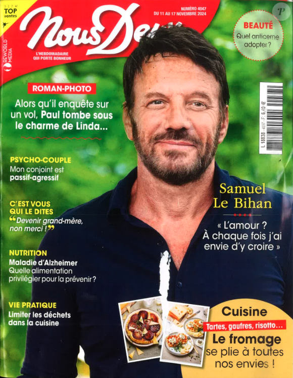 Couverture du magazine Nous Deux.