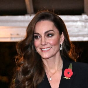 Catherine Kate Middleton, princesse de Galles - La famille royale du Royaume Uni assiste au Festival du souvenir (Festival of Remembrance) au Royal Albert Hall, Londres le 9 novembre 2024. © Chris Ratcliffe / Pool / Julien Burton via Bestimage 