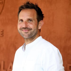 Christophe Michalak au village lors des Internationaux de France de Tennis de Roland Garros à Paris. Le 10 juin 2021 © Dominique Jacovides / Bestimage 