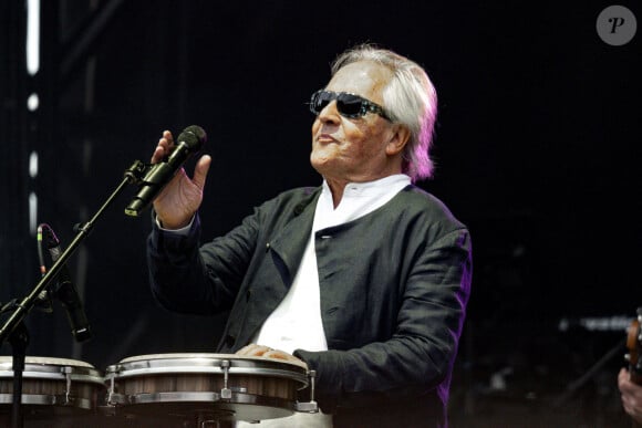 Gilbert Montagné en concert au festival du Printemps de Pérouges au Château de Saint-Maurice-de-Rémens (01) le 30/06/24.