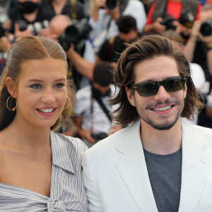 Adèle Exarchopoulos, François Civil au photocall du film Bac Nord (Hors compétition) lors du 74ème festival international du film de Cannes le 13 juillet 2021 © Borde / Jacovides / Moreau / Bestimage 