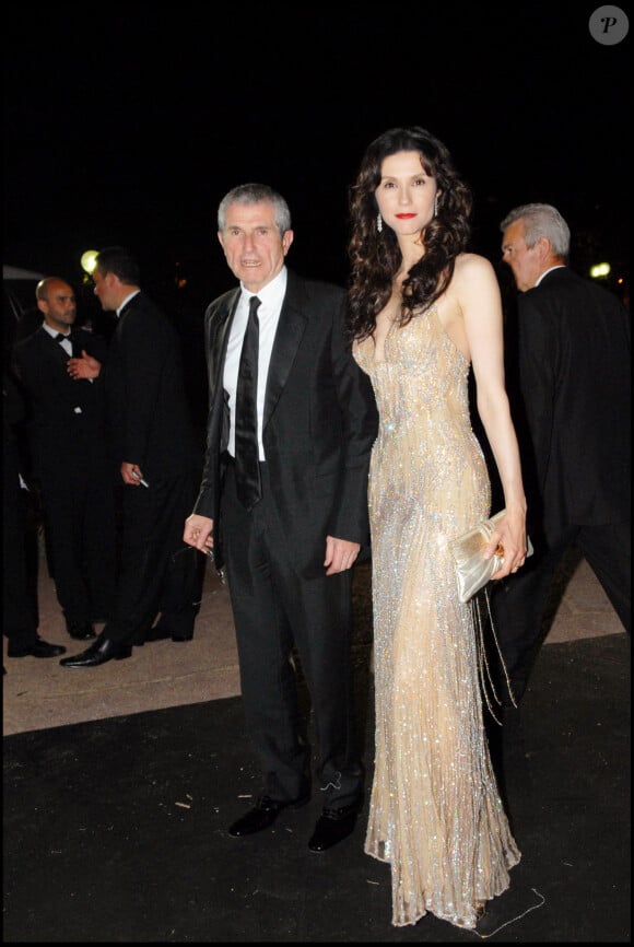 Claude Lelouch et Alessandra Martines à Cannes (archive)