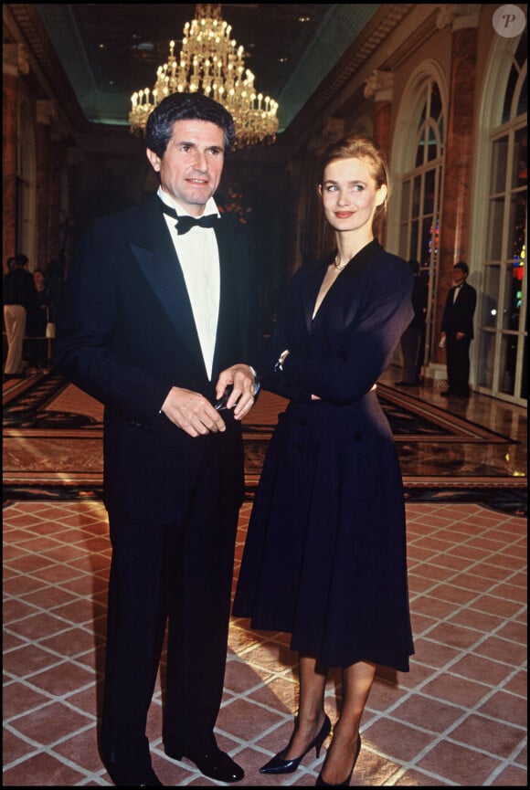 Archive - Claude Lelouch et Marie Sophie L. à Deauville en 1988