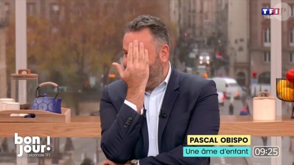 Bruce Toussaint est apparu très gêné face à l'anecdote racontée par Pascal Obispo dans "Bonjour !" sur TF1
Bruce Toussaint sur le plateau de "Bonjour !"