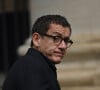 Depuis 2008 et Bienvenue chez les Ch'tis, Dany Boon est devenu une figure du cinéma français...
Dany Boon arrive à la cérémonie d'enterrement de l'acteur français Michel Blanc à l'église Saint Eustache à Paris.