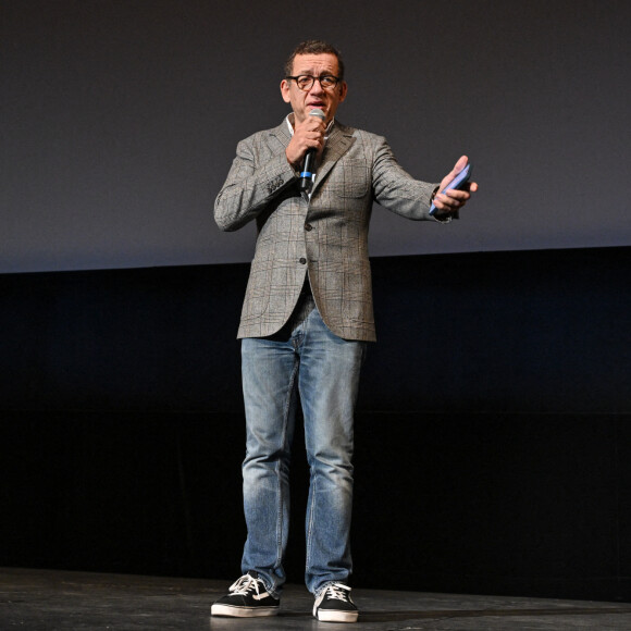 Dany Boon présentant le film Le Livre de la Jungle lors du 15ème Festival Lumière à Lyon, France, le 15 octobre 2023.