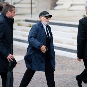 Une confidence qui montre à quel point tous ces comédiens sont immensément touchés par la mort de Michel Blanc
Gérard Jugnot lors de la cérémonie d'enterrement de l'acteur français Michel Blanc à l'église Saint Eustache à Paris, France, le 10 octobre 2024. Il est décédé le 4 octobre à la suite d'une crise cardiaque consécutive à un choc anaphylactique. Blanc était connu pour son rôle du célibataire maladroit Jean-Claude Dusse dans le film "Les Bronzés" de 1978. Photo par Florian Poitout/ABACAPRESS.COM