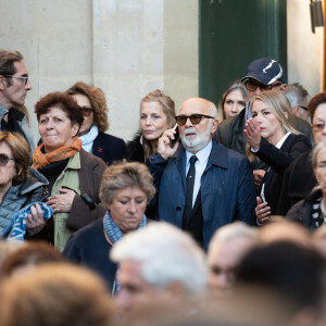 Gérard Jugnot lors de la cérémonie d'enterrement de l'acteur français Michel Blanc à l'église Saint Eustache à Paris, France, le 10 octobre 2024. Il est décédé le 4 octobre à la suite d'une crise cardiaque consécutive à un choc anaphylactique. Blanc était connu pour son rôle du célibataire maladroit Jean-Claude Dusse dans le film "Les Bronzés" de 1978. Photo par Florian Poitout/ABACAPRESS.COM