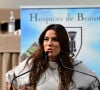 Elle participait justement à un évènement du côté de Beaune le dimanche 17 novembre 2024
Eva Longoria lors de la 164ème vente des Hospices de Beaune sous les Halles de Beaune le 17 novembre 2024. Cette 164ème édition se tenait comme chaque année sous la Halle de Beaune, en face de l'Hôtel-Dieu. La Pièce de Charité, un Beaune 1er cru "Les Bressandes", a été vendue pour 360.000 euros © Romain Doucelin / Bestimage 