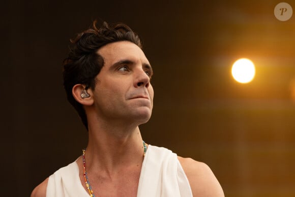 En interview pour "Télé 7 jours", le chanteur se confie sur ce nouveau grand défi.
Mika en concert sur la scène du festival Solidays à Paris le 29 juin 2024. © Jeremy Melloul / Bestimage