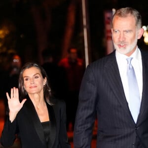 Letizia et Felipe d'Espagne ont fait une pause dans leurs engagements royaux
Le roi Felipe VI d'Espagne et la reine Letizia lors de la cérémonie de remise des prix de journalisme "Francisco Cerecedo" à l'hôtel Mandarin Oriental Ritz à Madrid