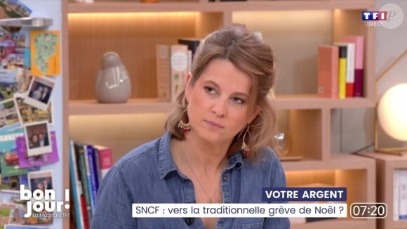 Maud Descamps sur le plateau de "Bonjour !"