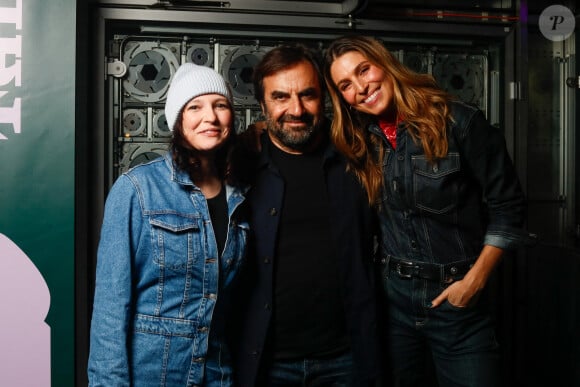 Exclusif - Anne Sila, André Manoukian, Laury Thilleman - Soirée en avant-première de la diffusion de l'émission "La fête de la chanson à l'orientale Spéciale Tanger" à l'nstitut du Monde Arabe à Paris le 19 novembre 2024. L'émission sera diffusée le 22 novembre sur France 3. © Christophe Clovis / Bestimage 