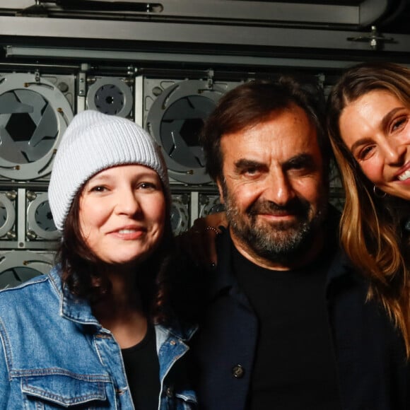 Exclusif - Anne Sila, André Manoukian, Laury Thilleman - Soirée en avant-première de la diffusion de l'émission "La fête de la chanson à l'orientale Spéciale Tanger" à l'nstitut du Monde Arabe à Paris le 19 novembre 2024. L'émission sera diffusée le 22 novembre sur France 3. © Christophe Clovis / Bestimage 