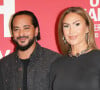 Slimane et Vitaa au photocall du "concerto pour la paix" de Omar Harfouch au Théâtre des Champs-Elysées à Paris le 18 septembre 2024. © Coadic Guirec / Bestimage 