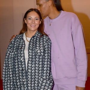 Exclusif - Stromae avec sa femme Coralie Barbier en backstage de la 38ème cérémonie des Victoires de la musique à la Seine musicale de Boulogne-Billancourt, France, le 10 février 2023. © Moreau-Veren/Bestimage