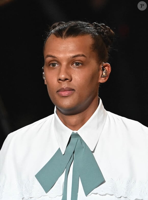 Stromae lors de la 37ème cérémonie des Victoires de la musique à la Seine musicale de Boulogne-Billancourt, le 11 février 2022. © Guirec Coadic/Bestimage