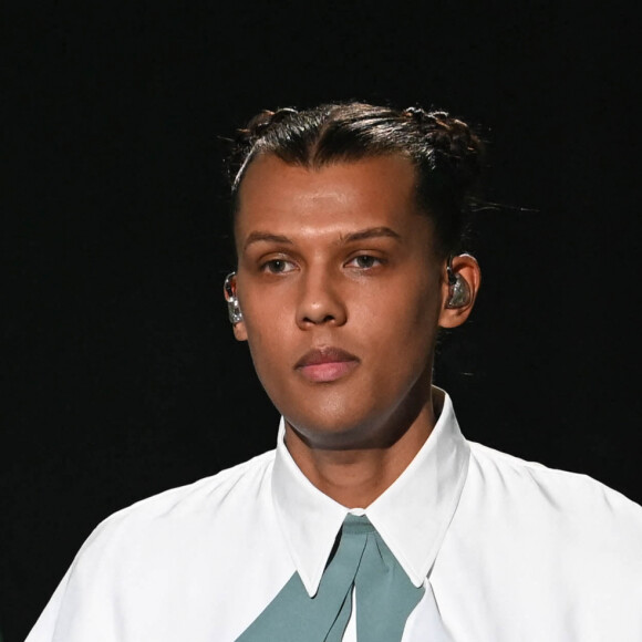 Stromae lors de la 37ème cérémonie des Victoires de la musique à la Seine musicale de Boulogne-Billancourt, le 11 février 2022. © Guirec Coadic/Bestimage
