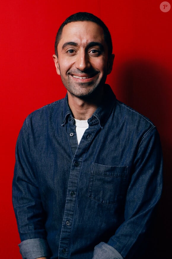 Jimmy Mohamed - Backstage - Enregistrement de l'émission "Tout le monde chante contre le cancer" au Cirque Phénix à Paris, présentée par J.Anthony et E.Gossuin et diffusée le 4 janvier sur W9 © Christophe Clovis / Bestimage