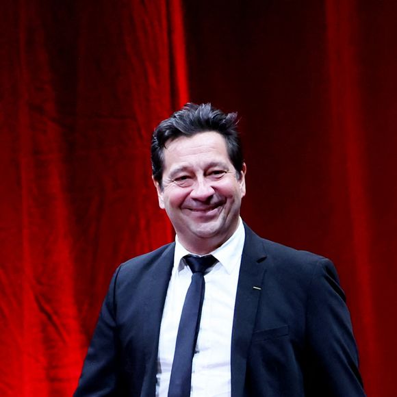 Laurent Gerra lors de la 15ème édition du festival Lumière à Lyon le 12 octobre 2024. Au cours de la cérémonie, le réalisateur C.Gavras a reçu le prix Lumière spécial des mains de T.Burton pour célébrer sa carrière et son cinéma engagé. © Dominique Jacovides / Bestimage