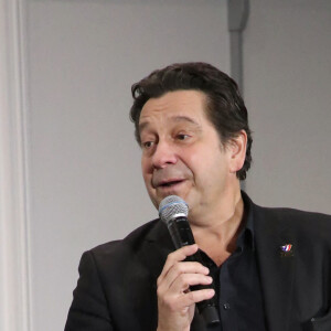 Exclusif - Laurent Gerra participe à une conférence sur la voix : " La voix et soi - ce que notre voix dit de nous ", Salle Gaveau à Paris, France, le 18 Décembre 2023. © Bertrand Rindoff / Bestimage