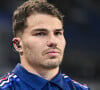 Le joueur de rugby a attendu le samedi 23 novembre pour marquer le coup de ses 28 ans...
Antoine Dupont sur le plateau TV de TF1 lors du match de rugby du XV des Nations d'automne France VS Nouvelle-Zélande All Blacks au Stade de France à Saint Denis près de Paris, France le 16 novembre 2024. Photo par Victor Joly/ABACAPRESS.COM