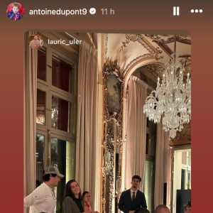 Le rugbyman tricolore a partagé des extraits de cette soirée mémorable via sa story Instagram ce samedi 23 novembre, dévoilant une ambiance somptueuse et festive...
Instagram @antoinedupont9