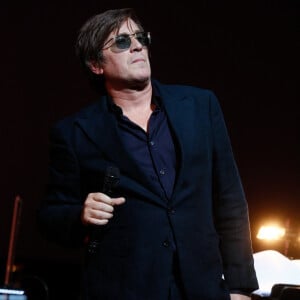 Exclusif - Thomas Dutronc - Spectacle symphonique "Aznavour Célébration - l'hommage officiel" en clôture du centenaire de la naissance de C. Aznavour au palais des Congrès à Paris le 23 novembre 2024.