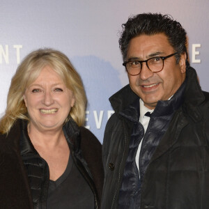 Charlotte de Turckheim et son mari Zaman Hachemi - Avant-première du film "The Revenant" au Grand Rex à Paris, le 18 janvier 2016. © Coadic Guirec/Bestimage 