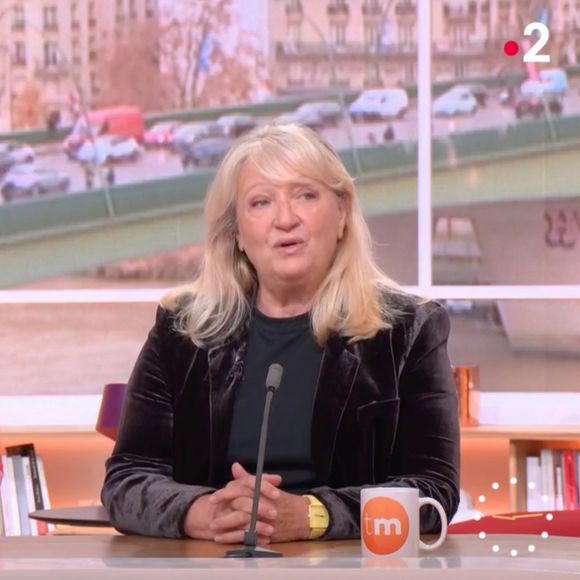 Charlotte de Turckheim sur le plateau de "Télématin".