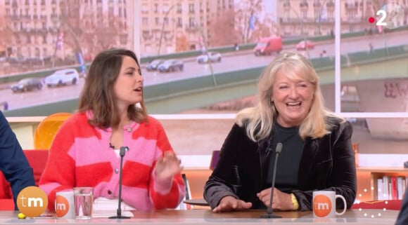 Charlotte de Turckheim sur le plateau de "Télématin".