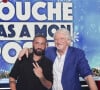 Exclusif - Cyril Hanouna, Patrick Sebastien - Emission TPMP (Touche Pas à Mon Poste) présentée en direct par C.Hanouna et diffusée sur C8 le 19 décembre 2023. © Jack Tribeca / Bestimage 