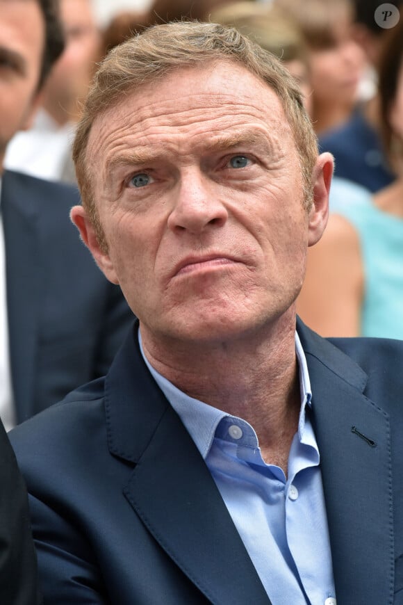 Exclusif - No Tabloid - Christophe Hondelatte à la conférence de rentrée de la radio Europe 1 au Musée Maillol à Paris le 13 septembre 2016. © Giancarlo Gorassini / Bestimage 