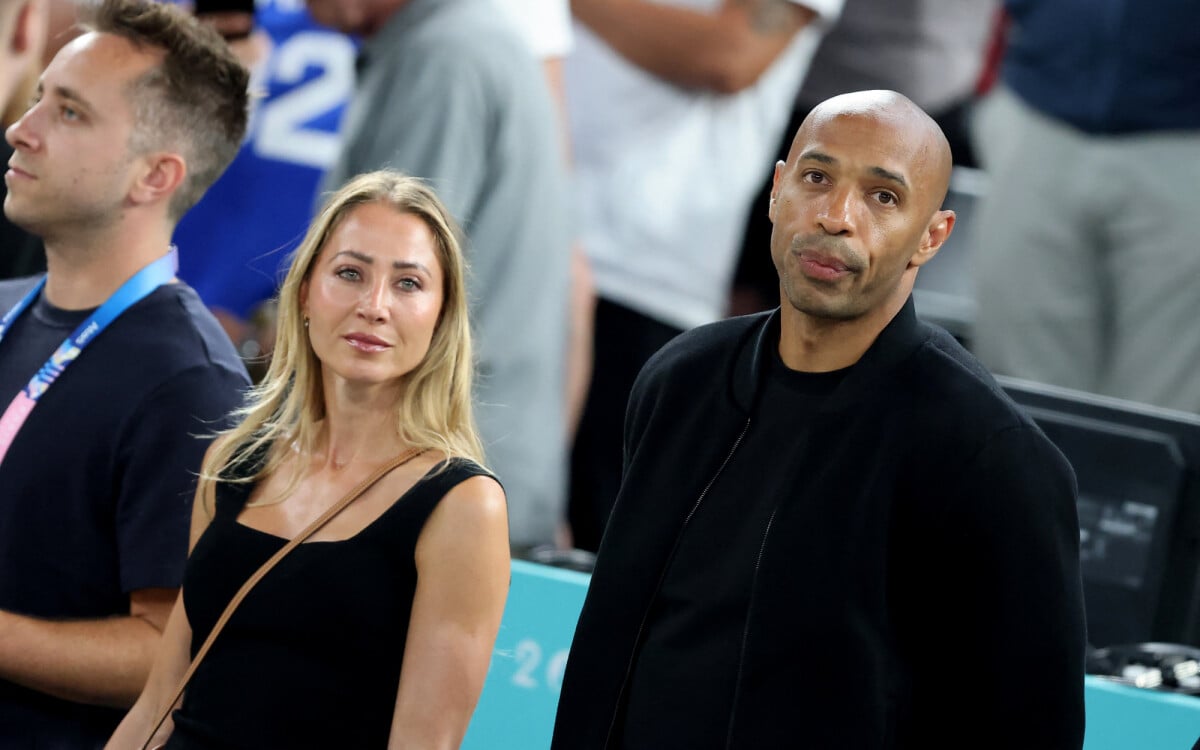 Photo : Thierry Henry et sa compagne Andrea Rajacic - Les célébrités en