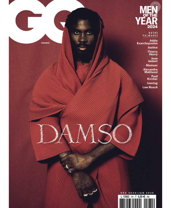 Une de GQ du 27 novembre 2024.