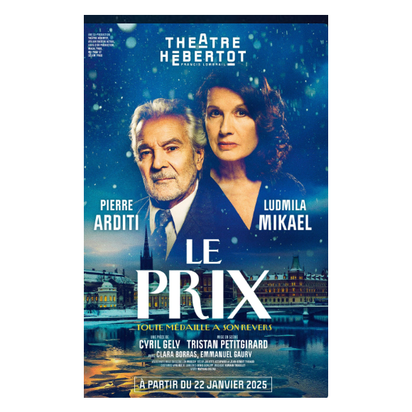 Pierre Arditi sera à partir du 22 janvier 2025 au Théâtre Hebertot pour jouer dans la pièce "Le prix".
