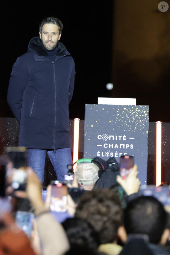 Tony Estanguet - Lancement des Illuminations de Noël des Champs-Elysées à Paris le 24 novembre 2024. © Coadic Guirec/Bestimage  Launch of the Christmas Illuminations on the Champs-Elysées in Paris on November 24, 2024. 