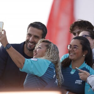 Tony Estanguet, président du comité d'organisation des Jeux Olympiques et Paralympiques de Paris 2024 - La "Parade des Champions" des Jeux Olympiques et Paralympiques de Paris2024, sur les Champs-Elysées. Paris, le 14 septembre 2024. © Romauld Meigneux/Pool/Bestimage 