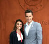 Tony Estanguet les a tous les trois eus avec sa femme Laetitia
Tony Estanguet et sa femme Laetitia - People au village des internationaux de France de tennis à Roland Garros à Paris 4 juin 2016. © Dominique Jacovides / Bestimage