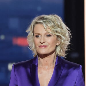 Sophie Davant - Les célébrités se mobilisent pour la 38ème édition du Téléthon dans les studios de France 2 à Paris © Coadic Guirec / Bestimage