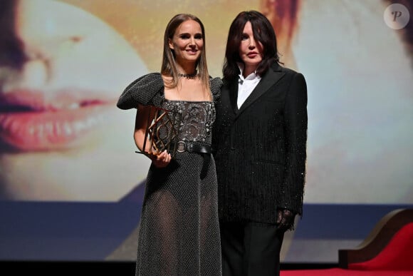 Natalie Portman et Isabelle Adjani au 50ème Festival du fillm américain de Deauville, en septembre 2024.